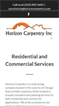 Mobile Screenshot of horizoncarpentry.com